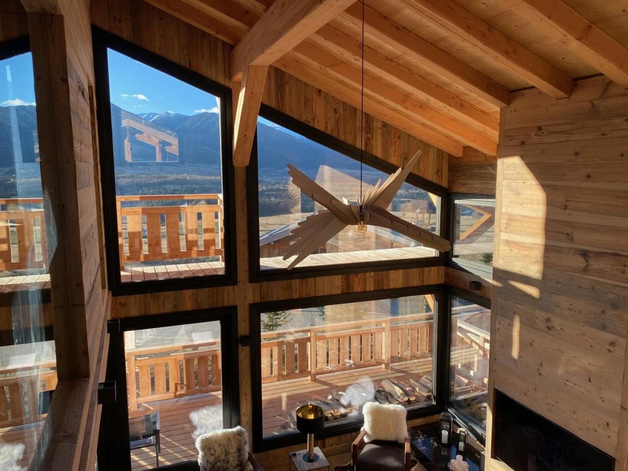 Chalet Aguila - Jacuzzi Et Sauna Panoramique - Construit En 2023 Bolquere Pyrenees 2000 المظهر الخارجي الصورة