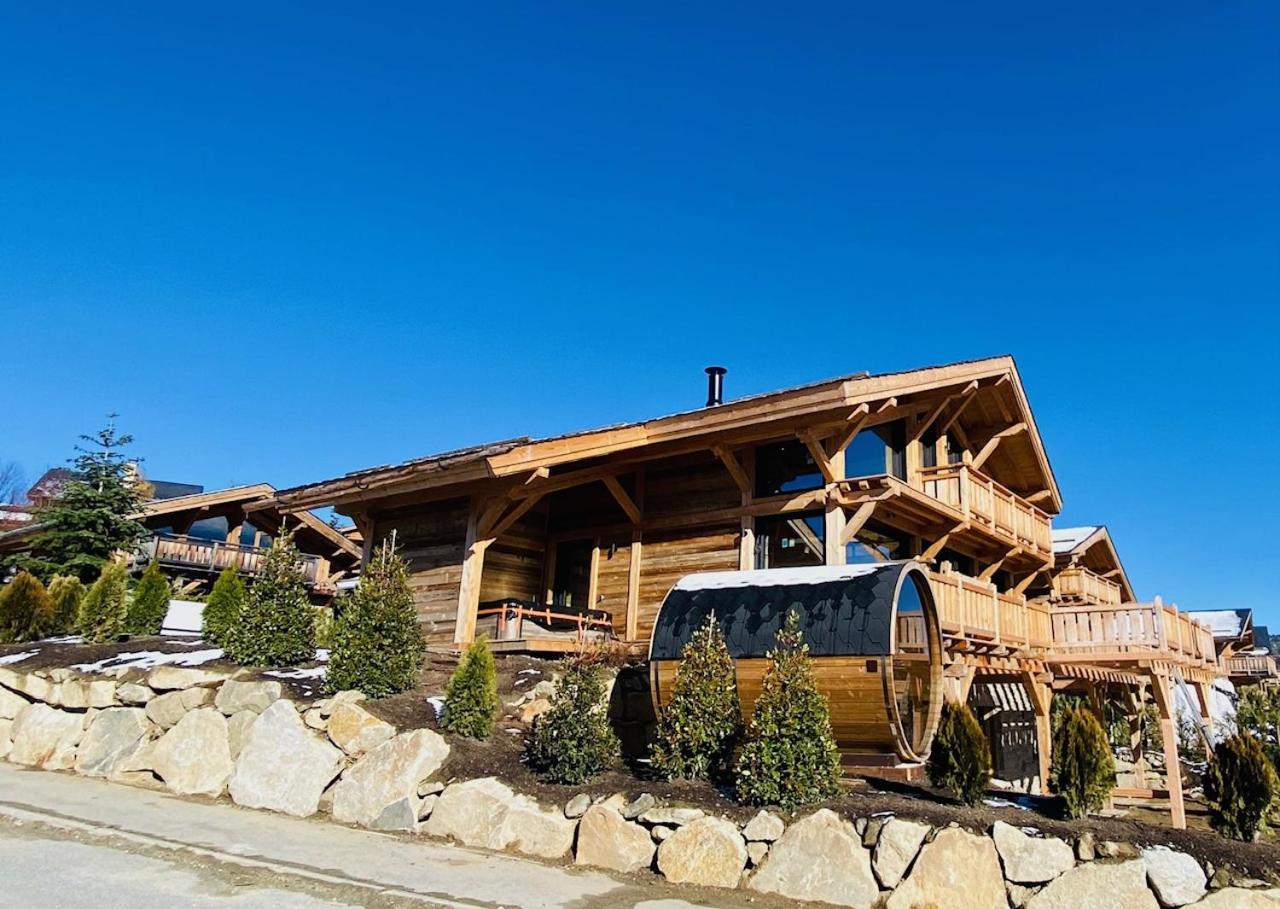 Chalet Aguila - Jacuzzi Et Sauna Panoramique - Construit En 2023 Bolquere Pyrenees 2000 المظهر الخارجي الصورة