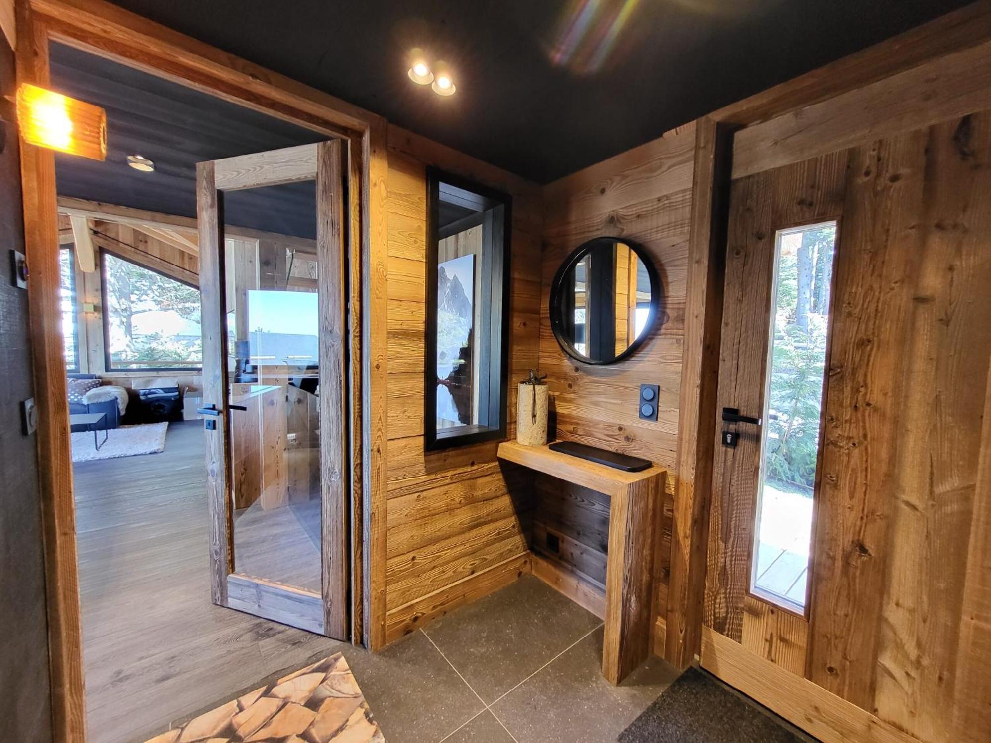 Chalet Aguila - Jacuzzi Et Sauna Panoramique - Construit En 2023 Bolquere Pyrenees 2000 المظهر الخارجي الصورة