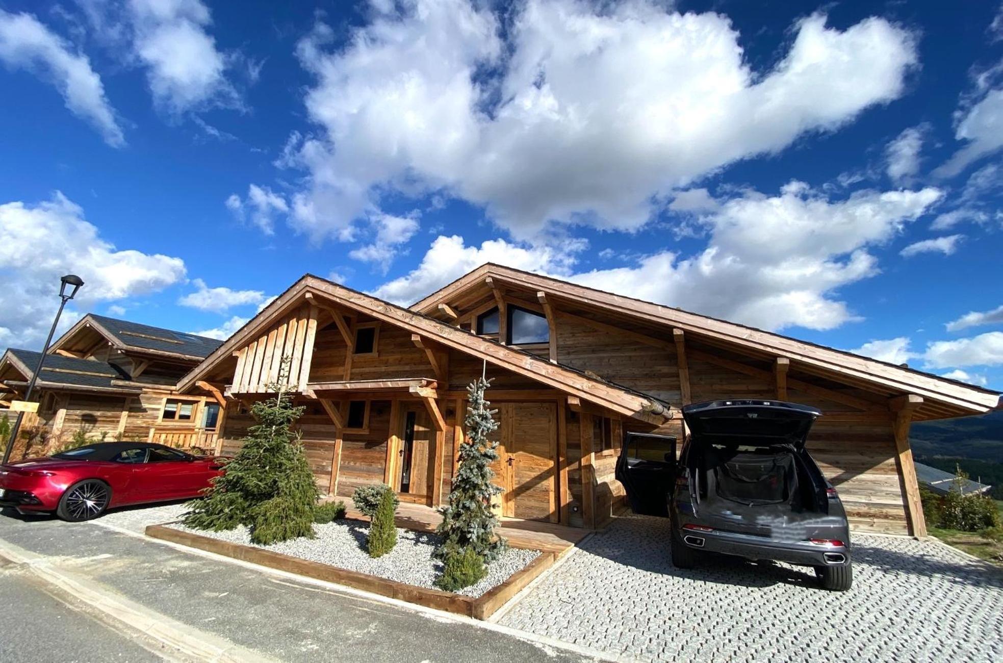 Chalet Aguila - Jacuzzi Et Sauna Panoramique - Construit En 2023 Bolquere Pyrenees 2000 المظهر الخارجي الصورة