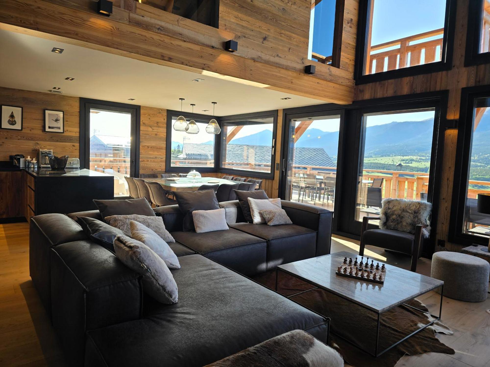 Chalet Aguila - Jacuzzi Et Sauna Panoramique - Construit En 2023 Bolquere Pyrenees 2000 المظهر الخارجي الصورة